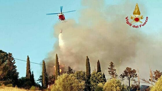 Incendio di Cinigiano, aggiornamenti
