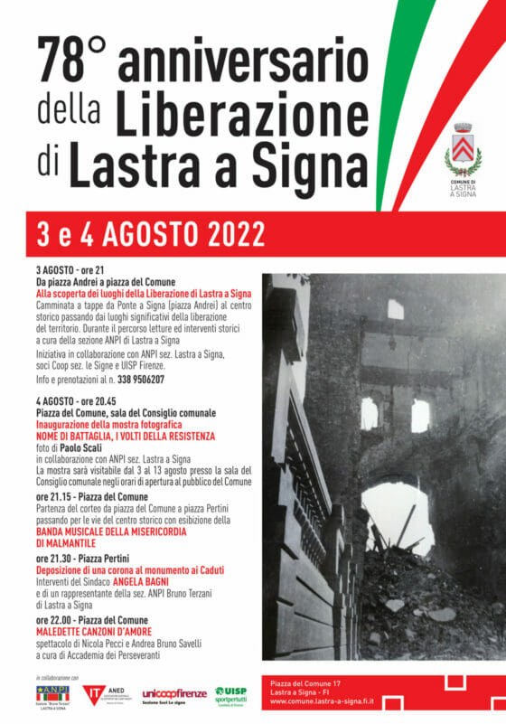 🎧 Lastra a Signa: due giorni di celebrazioni per la Liberazione