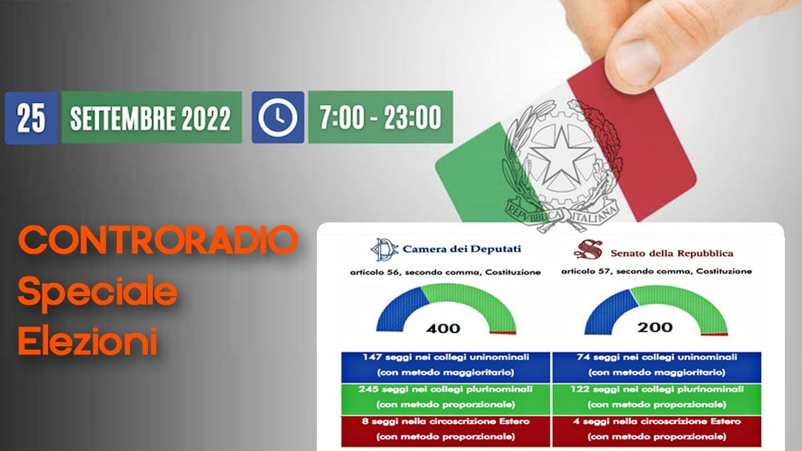 Controradio Speciale Elezioni, il programma