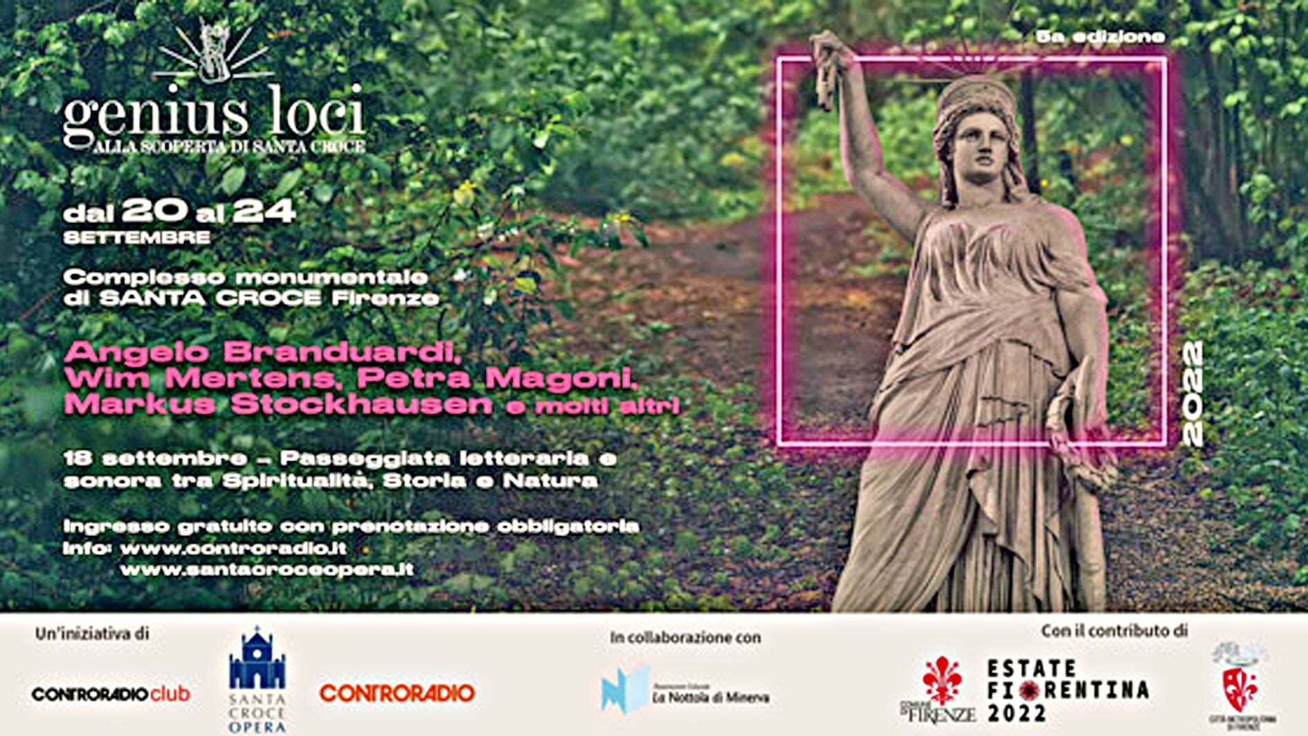 Genius Loci 2022: il programma completo - Vimarsana News
