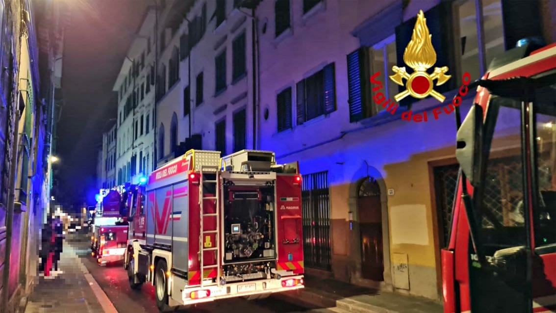 Incendio nel Pisano: morte un’anziana e la sua badante