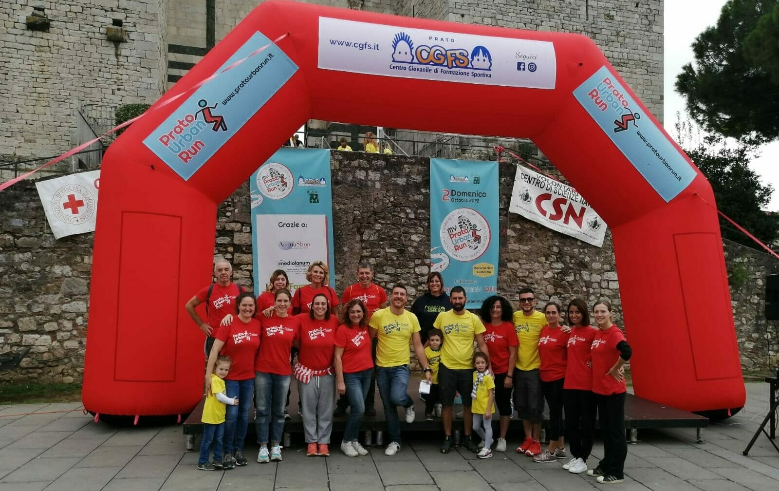 Centro Giovanile, manifestazione my prato urban run