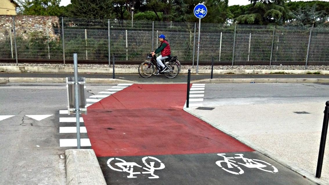 Nuova pista ciclabile