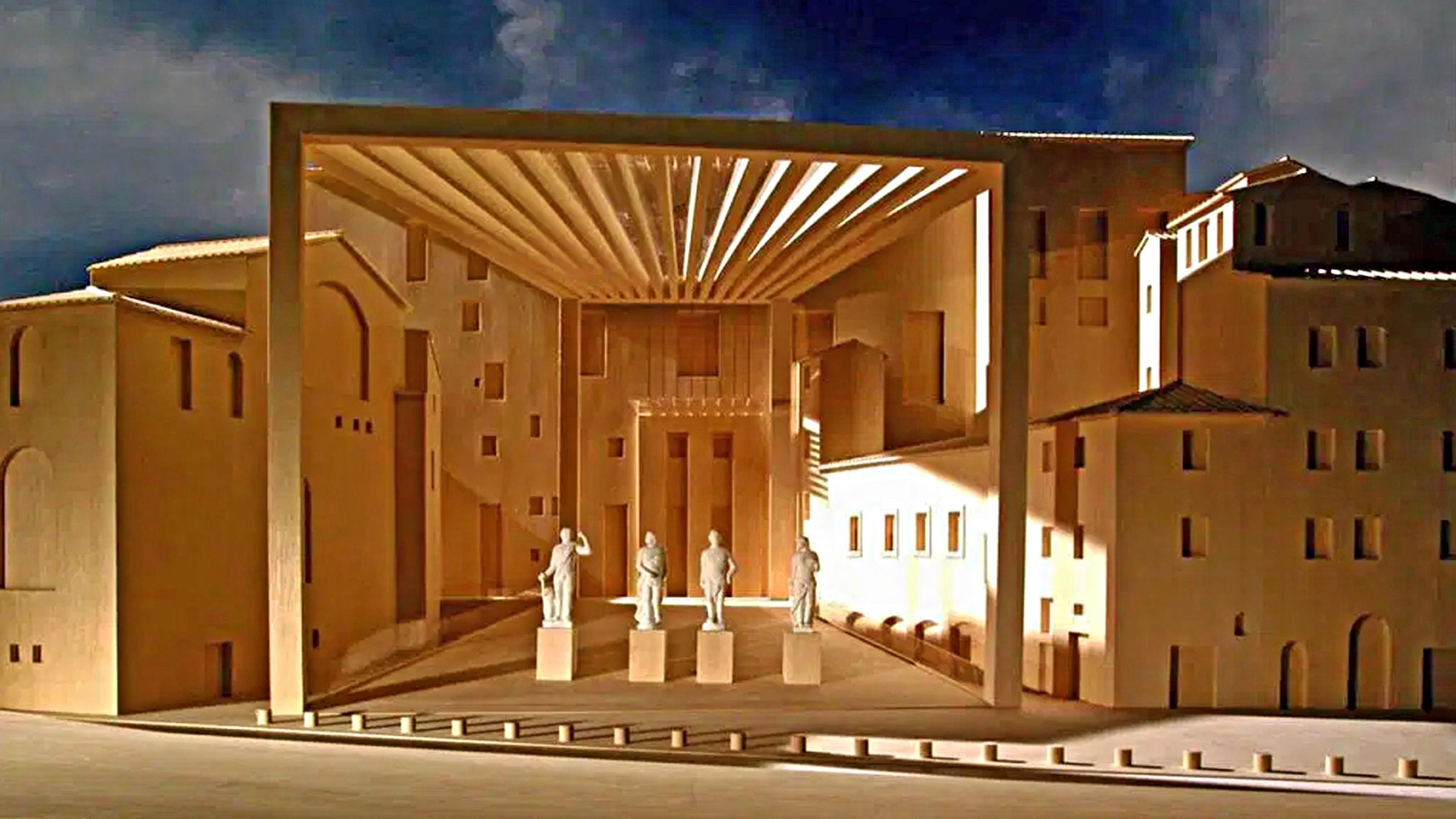 Lettera aperta loggia isozaki