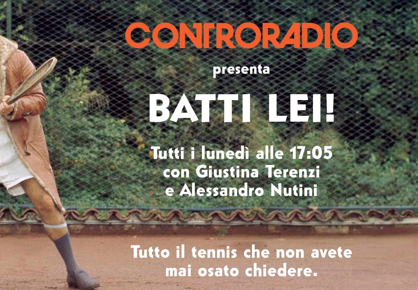 “Batti lei!”, il tennis visto da Alessandro “Nuto” Nutini