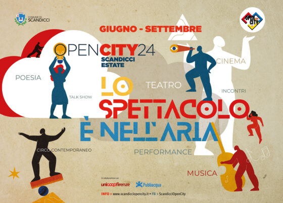 Scandicci Open City 2024, lo spettacolo è nell’aria