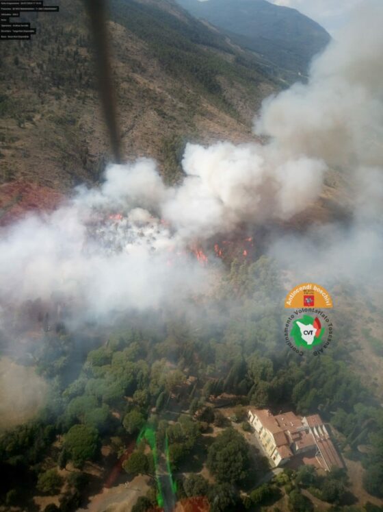 Prato: incendio al poligono di Galceti, due i morti