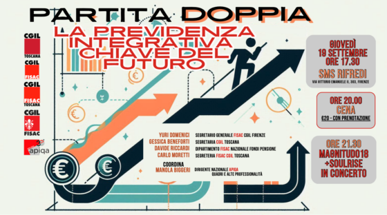 L’ Angolo Rosso del 18 settembre 2024. La previdenza integrativa e l’evento “Partita Doppia”
