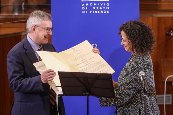 🎧 Ad Alessandro Barbero conferito il diploma “Honoris Causa” dell’Archivio di Stato di Firenze