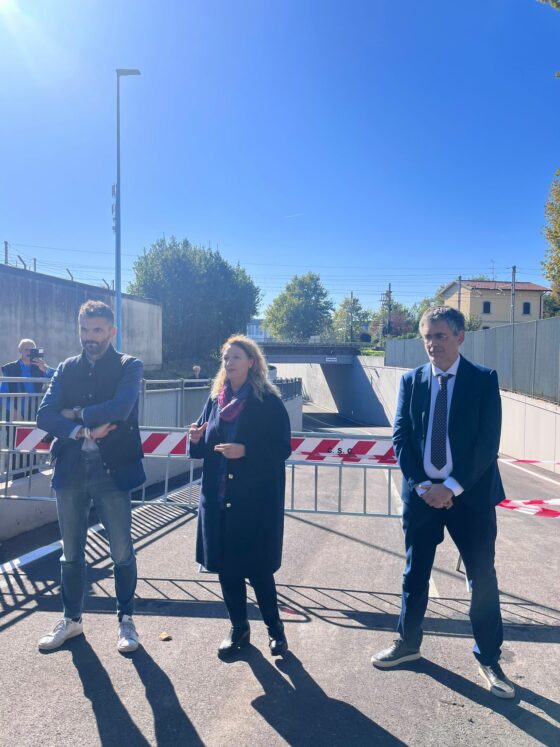 Prato, in via Ciulli il sottopasso torna percorribile