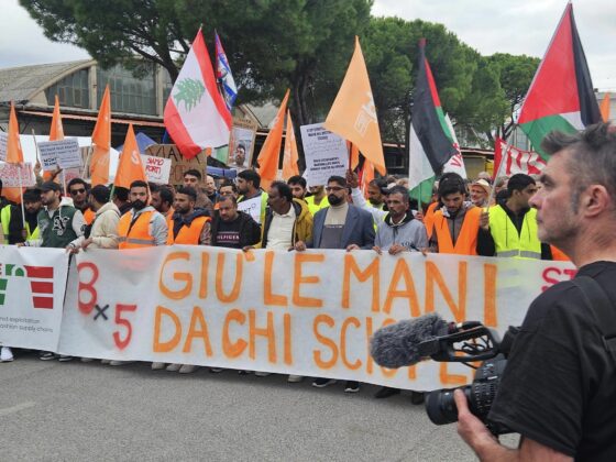 A Seano contro lo sfruttamento e per il diritto allo sciopero