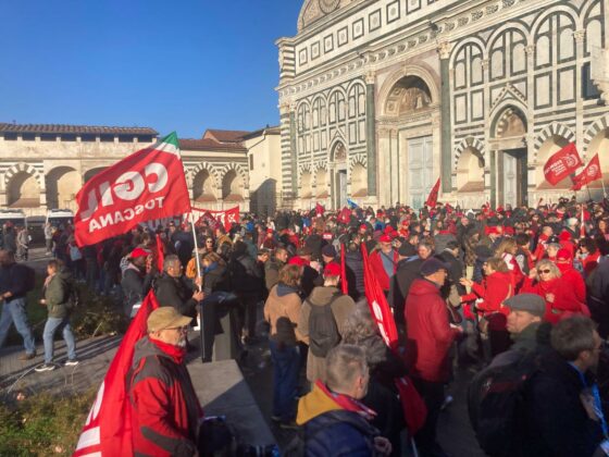 Sciopero generale. La Toscana in corteo contro la manovra