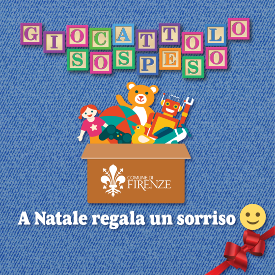 Firenze: torna il  giocattolo sospeso per famiglie in difficoltà