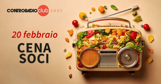 Controradio Club: cena dei soci al Tenax. Prenotate!
