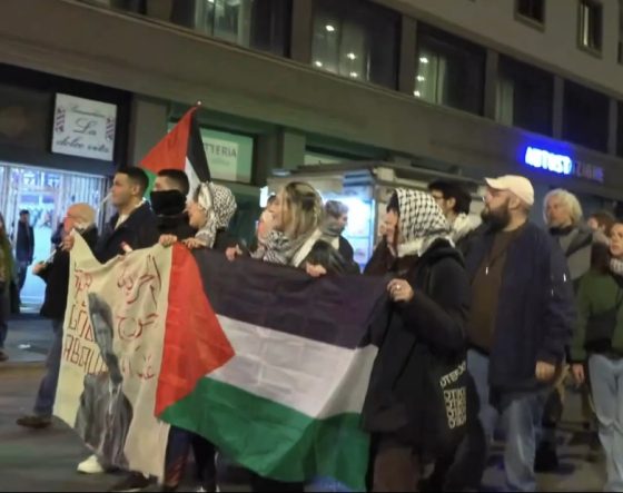 “Gaza sta sanguinando”, centinaia in piazza ad Empoli per la Palestina