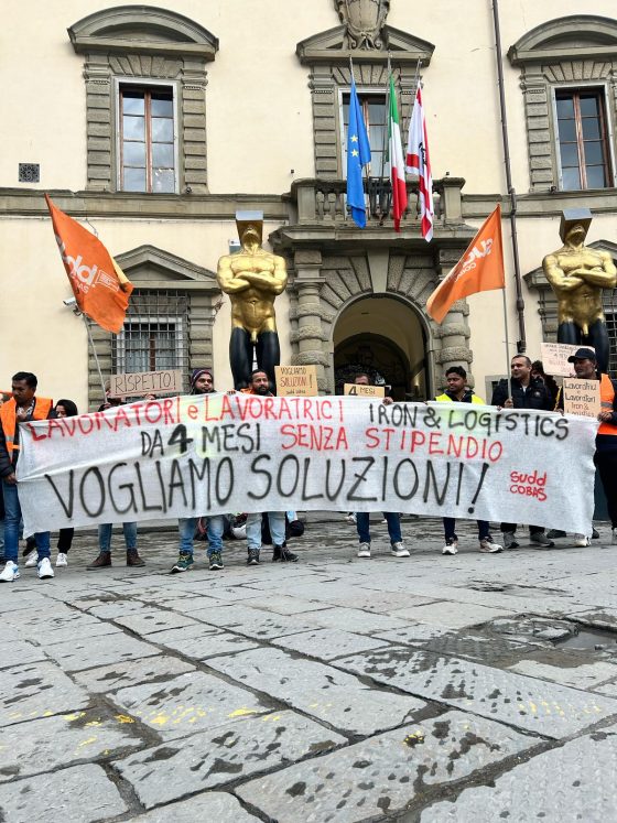 Iron&Logistics, lavoratori: “abbiamo credito 600mila euro, Regione ci aiuti”
