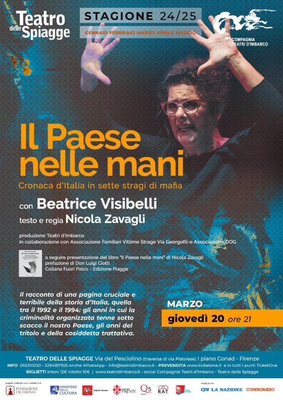 “Il paese nella mani” al Teatro delle Spiagge