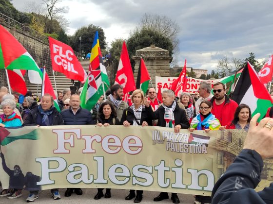 In migliaia a Firenze per la Palestina