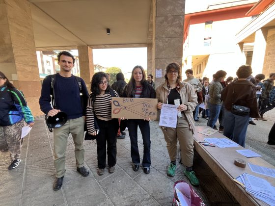 Al Polo di Novoli mobilitazione contro tagli e precarizzazione all’Università