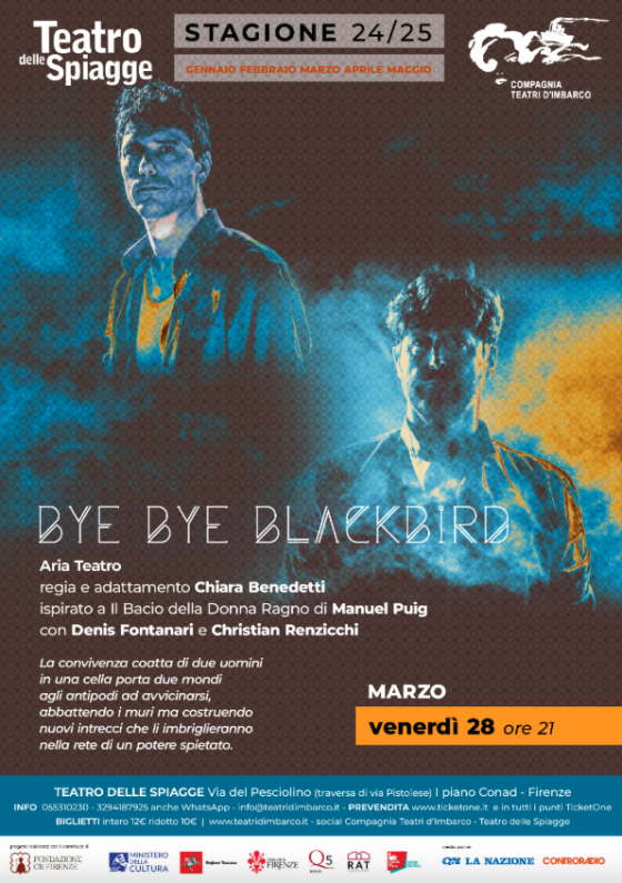 “Bye Bye Blackbird” al Teatro delle Spiagge di Firenze