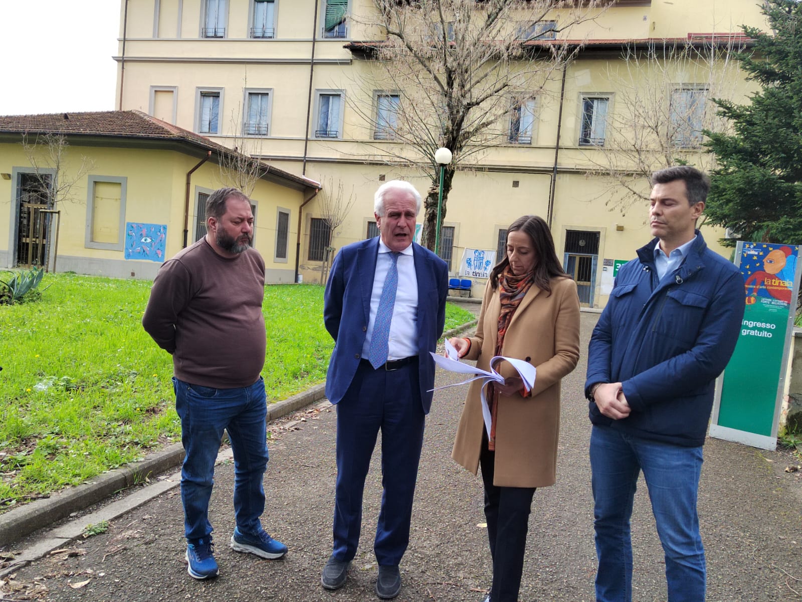 San Salvi, Sara Funaro, Michele Pierguidi, Eugenio Giani