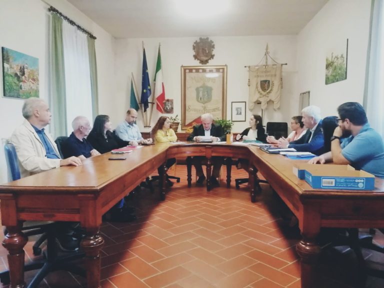 la giunta di Sambuca Pistoiese