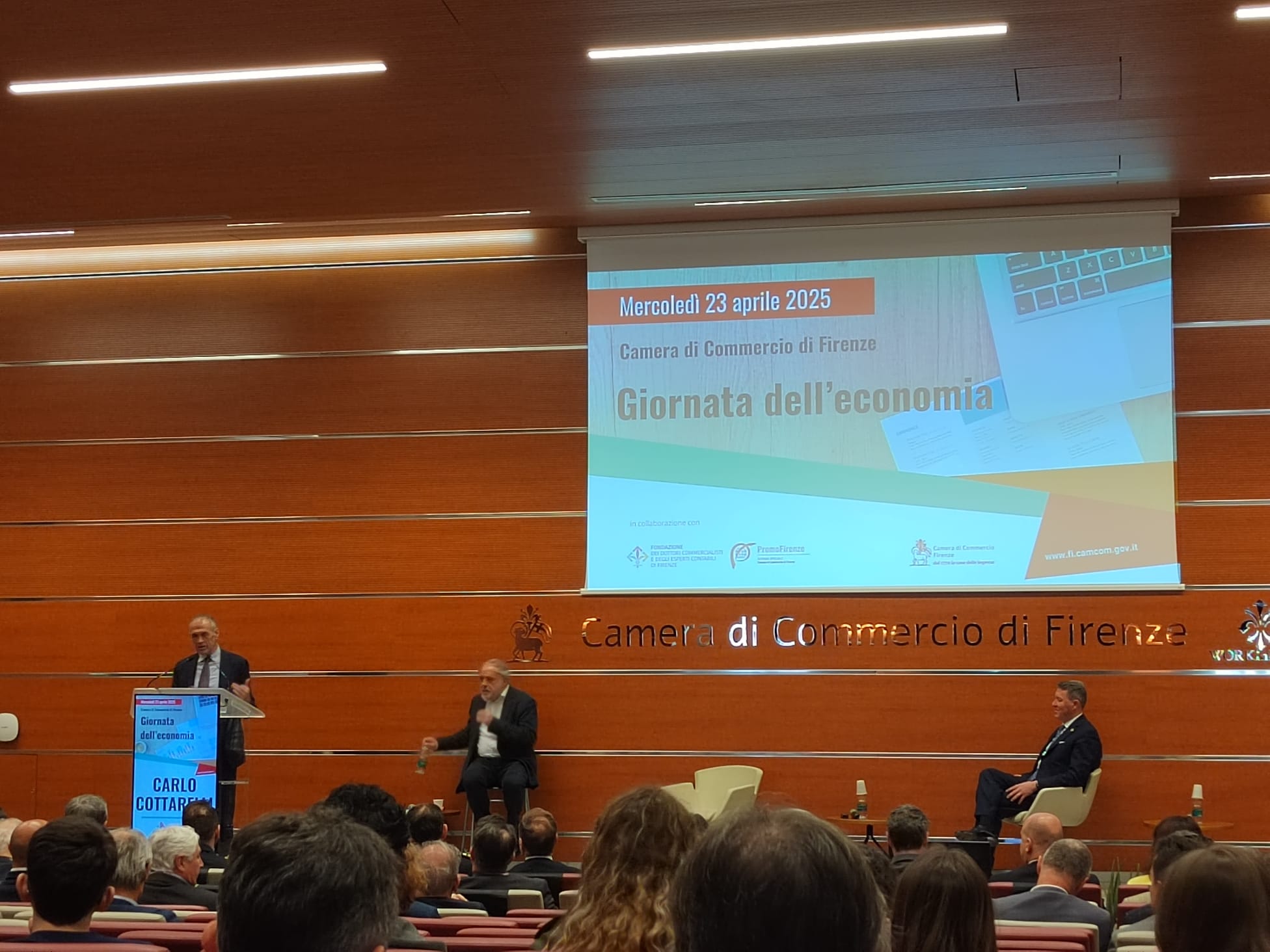 Camera di Commercio dazi, Cottarelli