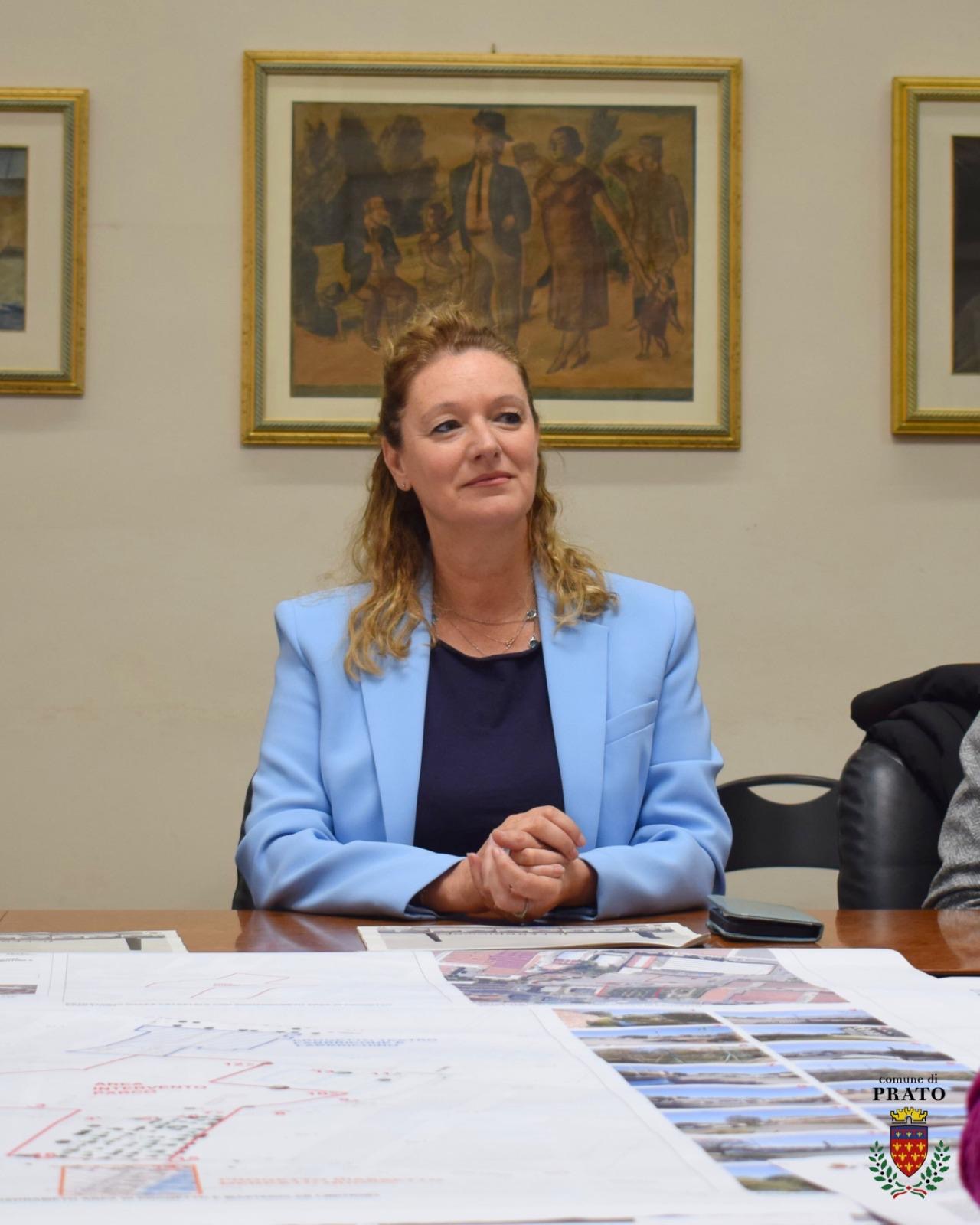 Ilaria Bugetti, sindaco di prato