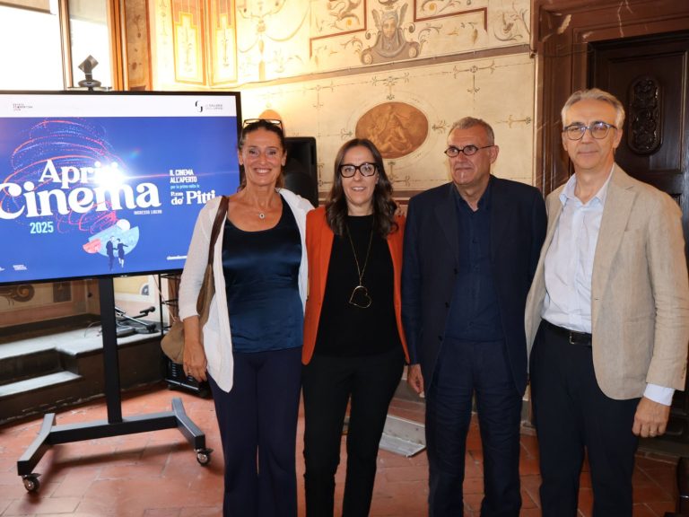 “Apriti Cinema” sbarca in piazza Pitti dal 16 giugno
