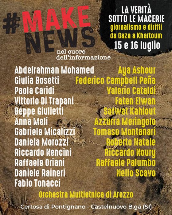 #MakeNews, 4ª edizione del Festival, la verità sotto le macerie.