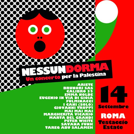 Nessun dorma: concerto di beneficenza per la Palestina