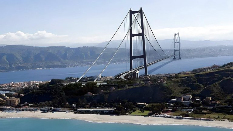 Ponte sullo Stretto @imagoeconomica