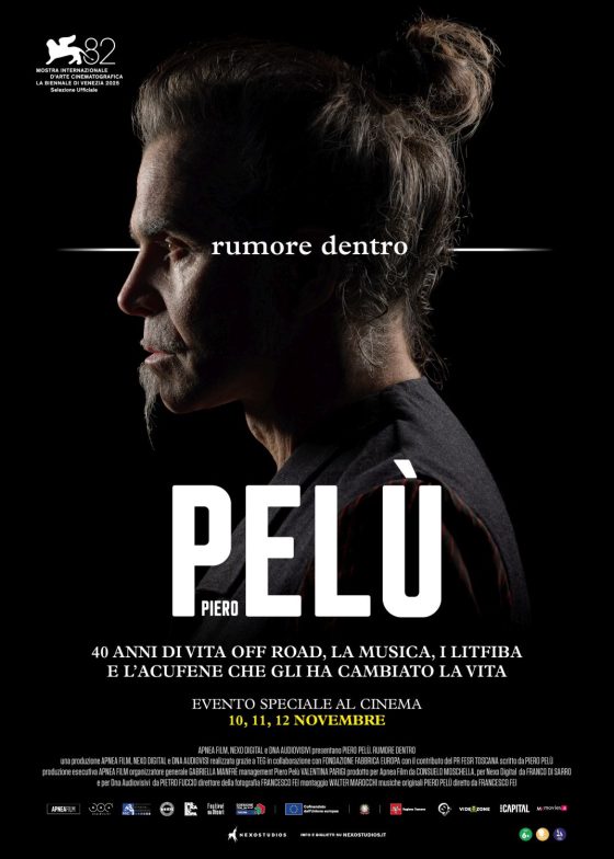 “Piero Pelù. Rumore dentro”, al cinema a novembre