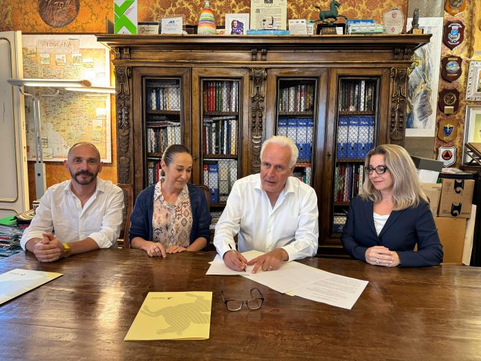 Giani, Fossi, Galletti, Taverna: patto Pd M5S