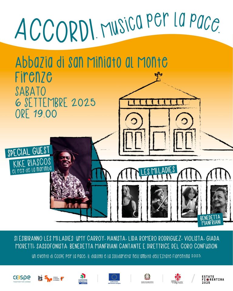 Cospe Onlus presenta “Accordi. Musica per la Pace”