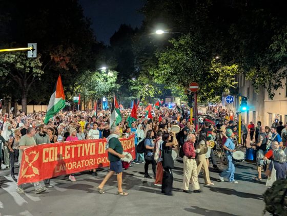 Oltre 3mila persone in piazza per il decimo flash mob ‘Urlo per Gaza’