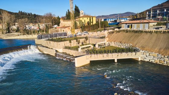 Arno: completati i lavori in San Niccolò, pronta la seconda centralina idroelettrica