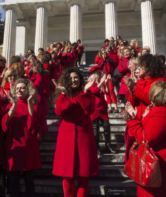 A Firenze 22 novembre flashmob con 100 donne vestite di rosso