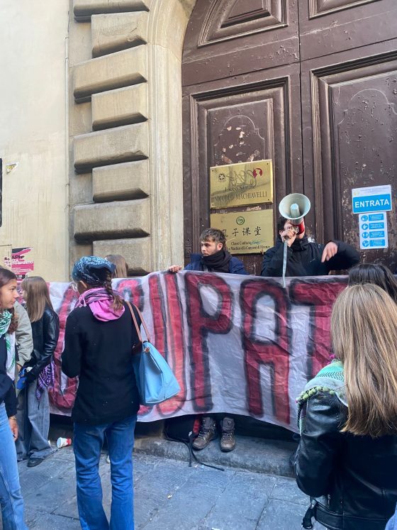 CityGaza: lettera a sostegno dell’occupazione del Machiavelli