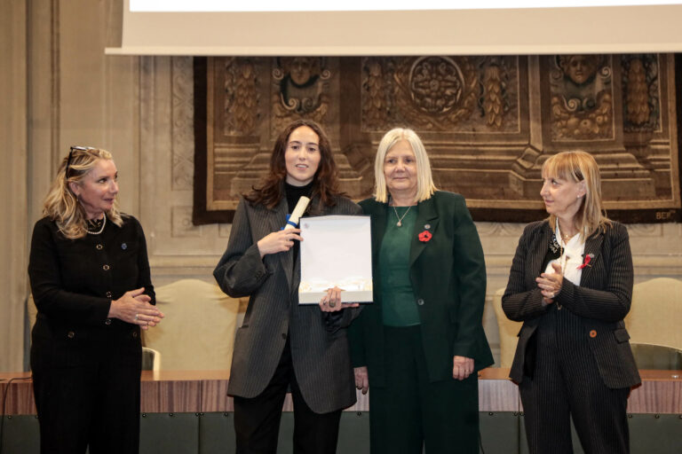 Matilde Mortelli vince il Premio ‘Eleonora Guidi’ dell’Università di Firenze. “Prima delle leggi, serve educare”