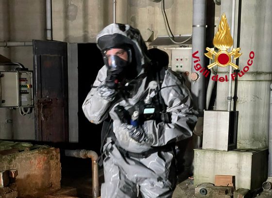 Fuoriuscita sostanze irritanti da una conceria, zona interdetta