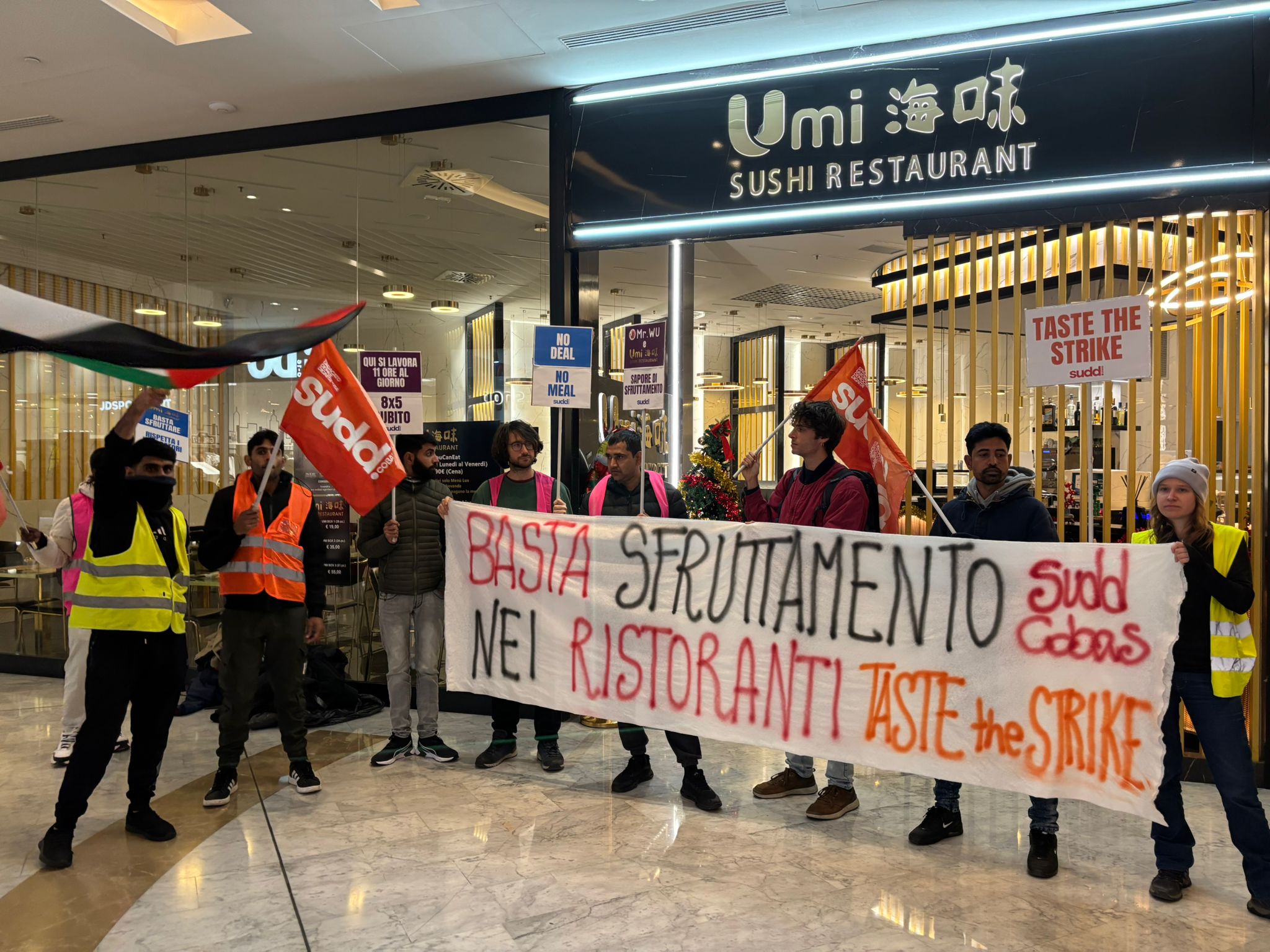 Eat the strike, Sudd Cobas, I Gigli, lavoratori