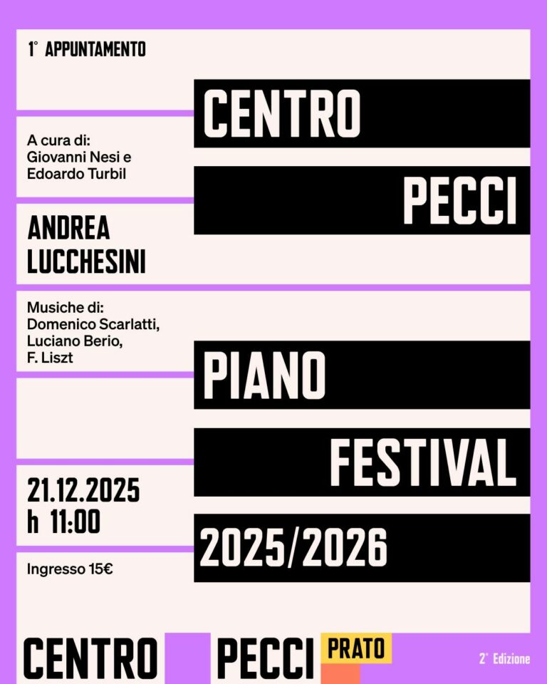 Centro Pecci Piano Festival 2025