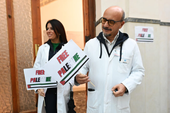 LUCI SULLA PALESTINA 100 OSPEDALI PER GAZA