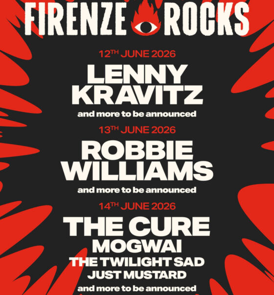Lenny Kravitz, Robbie Williams e The Cure a Firenze Rocks 2026