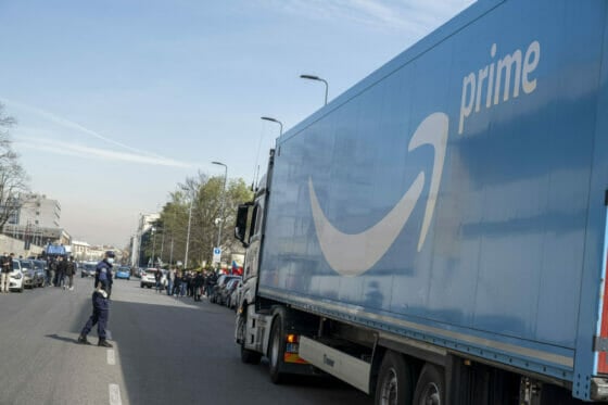 Amazon: a Firenze le  prime consegne con cargo bike in Italia