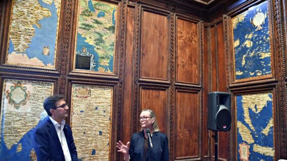 Palazzo Vecchio, riapre la Sala delle Carte Geografiche
