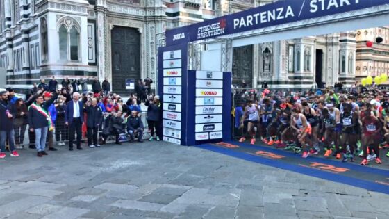 Partita la 38ª edizione della ‘Firenze Marathon’