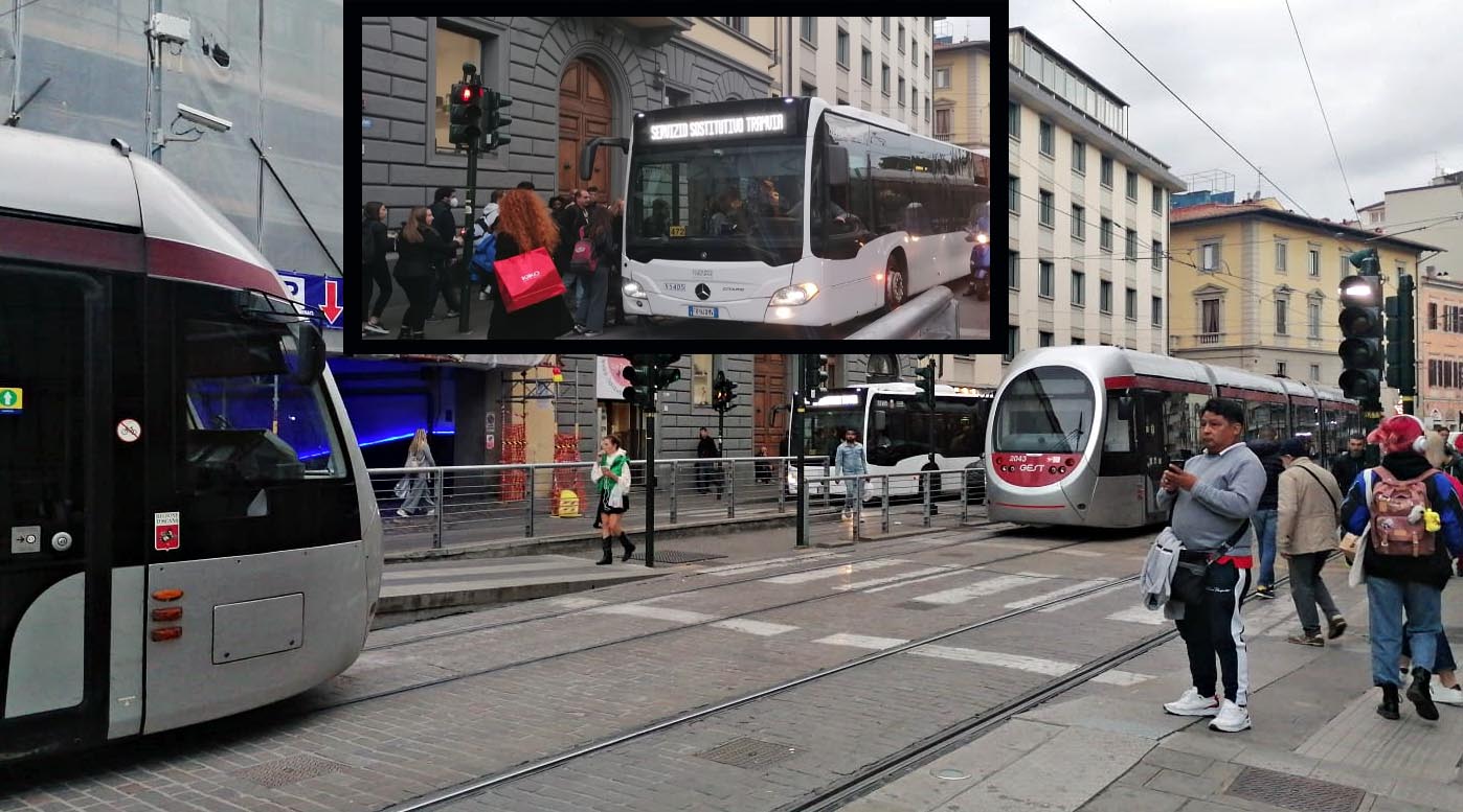 Tram finisce fuori dai binari allo scambio