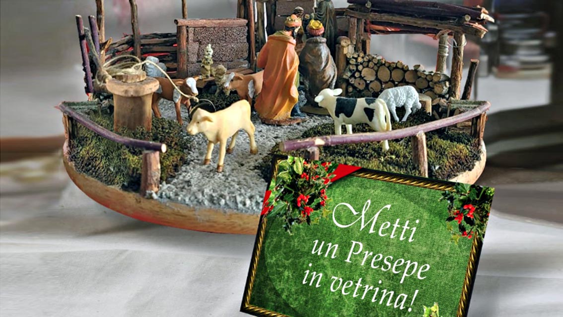 'Metti un presepe in vetrina'